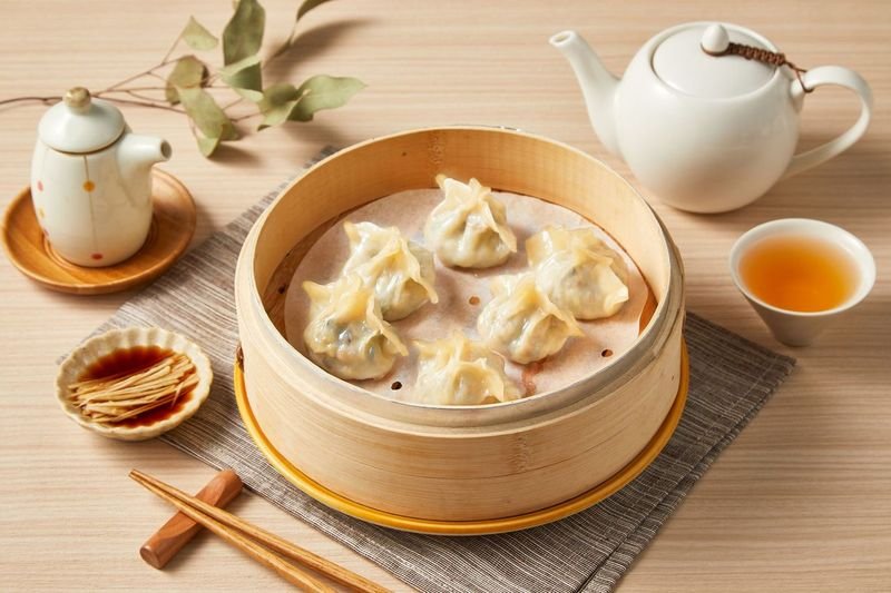香椿蒸餃