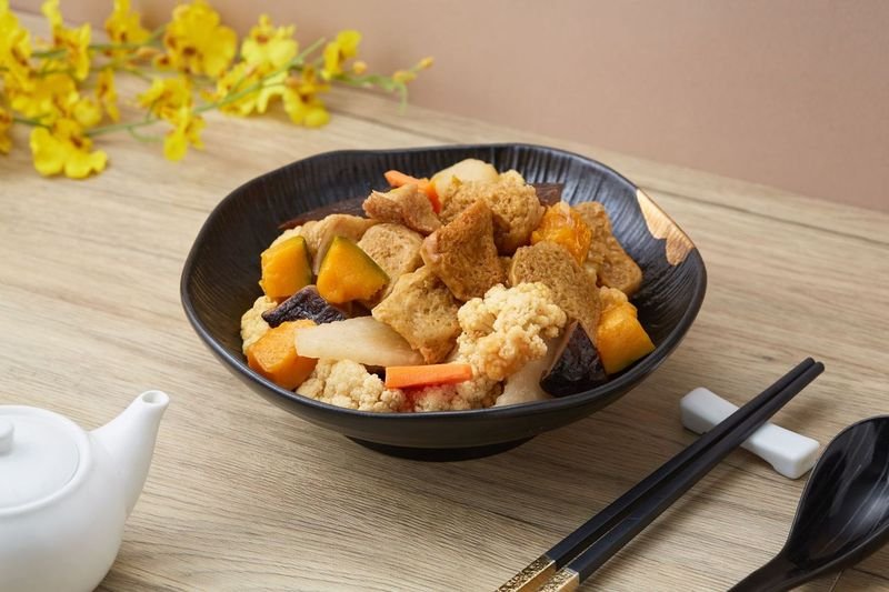 百燴烤麩