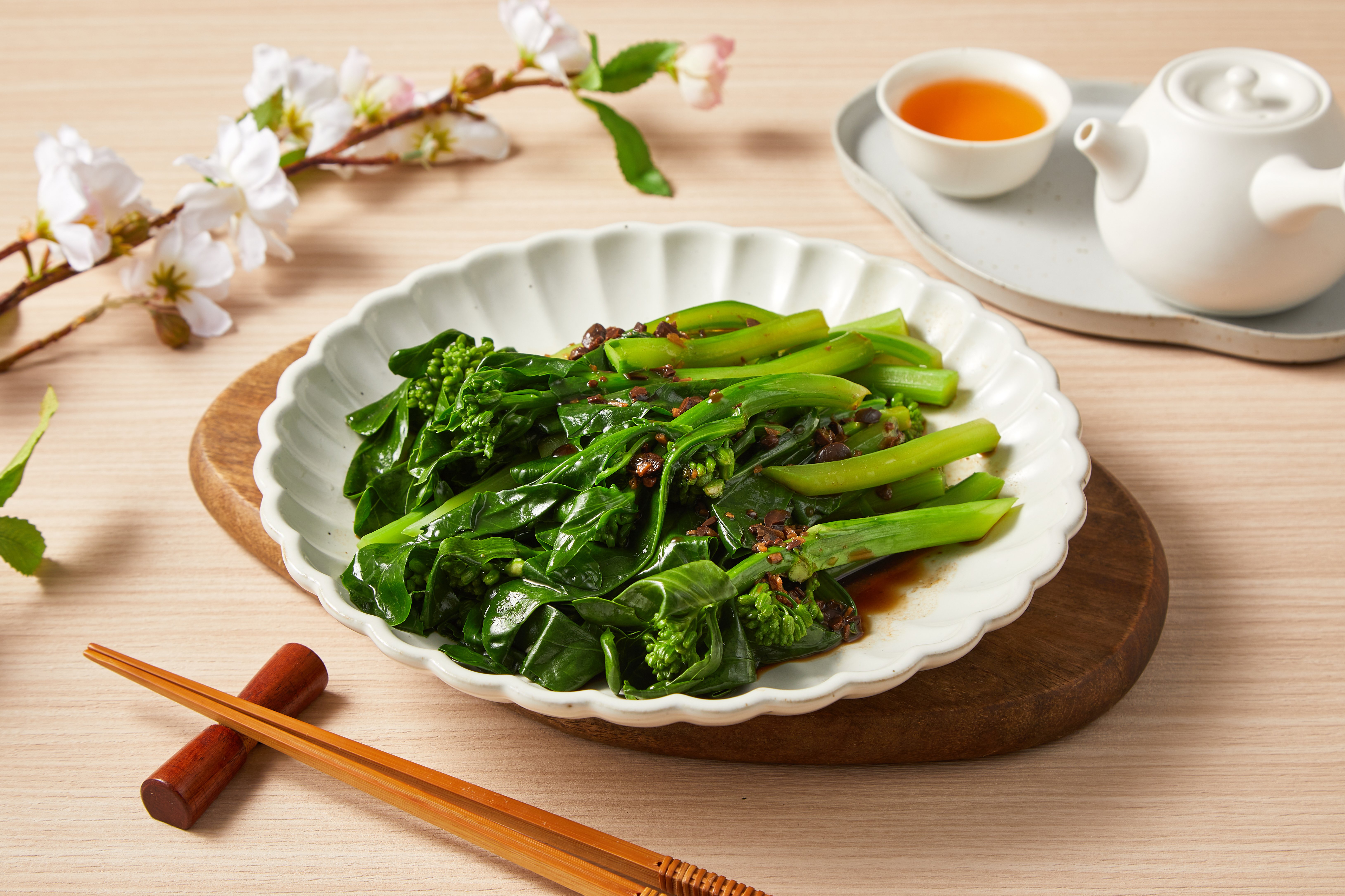 鼓汁芥藍花